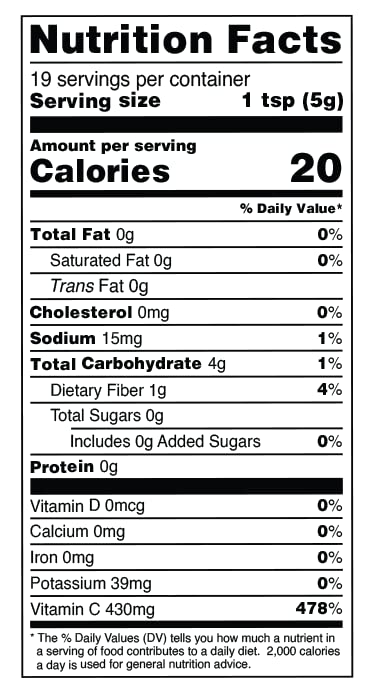 Terrasoul Superfoods Organic Camu Camu Powder, 3.5 oz