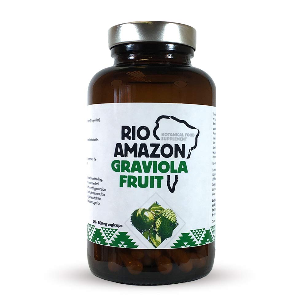 RIO AMAZON Graviola (Fruit) 500mg Capsules 1 Capsule