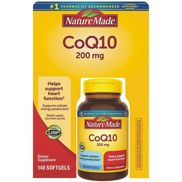 Nature Made CoQ10 Softgels 140 Count