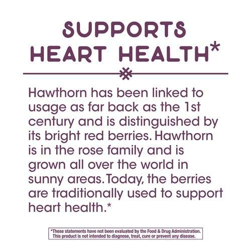 Nature's Way Hawthorn Berries 180 Capsules