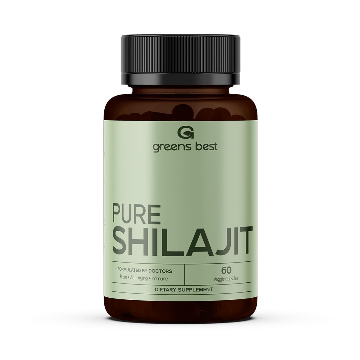 GREEN'S BEST Pure Himalayan Shilajit Capsules 60 Capsules