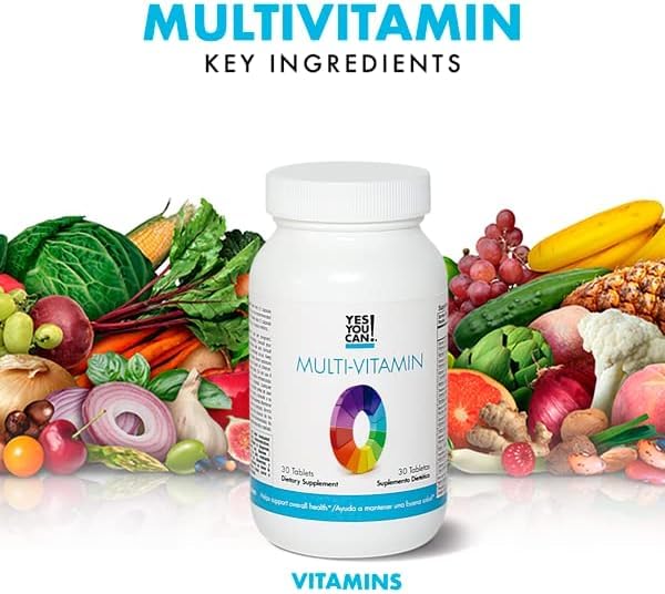 Yes You Can! Daily Multivitamins for Men and Women Tablet 30 Tablets
