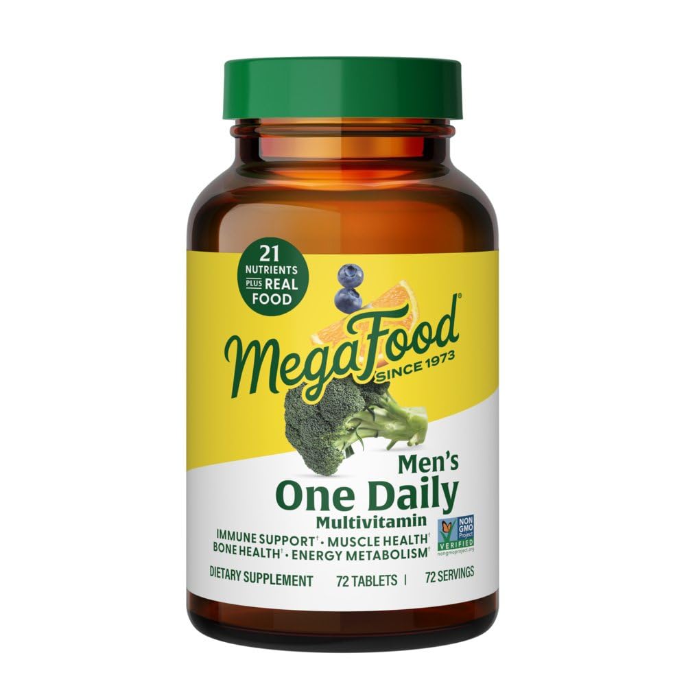 MegaFood Men's One Daily Tablets, 72