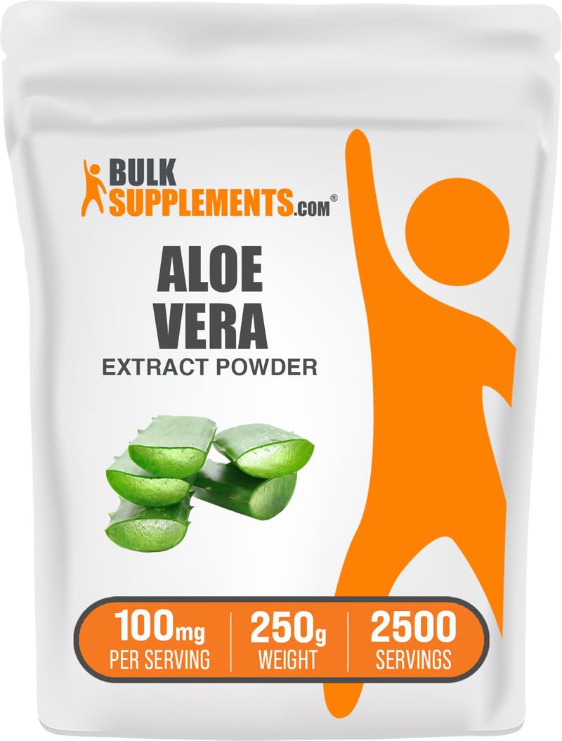 BulkSupplements Aloe Vera Extract Powder 8.82 oz