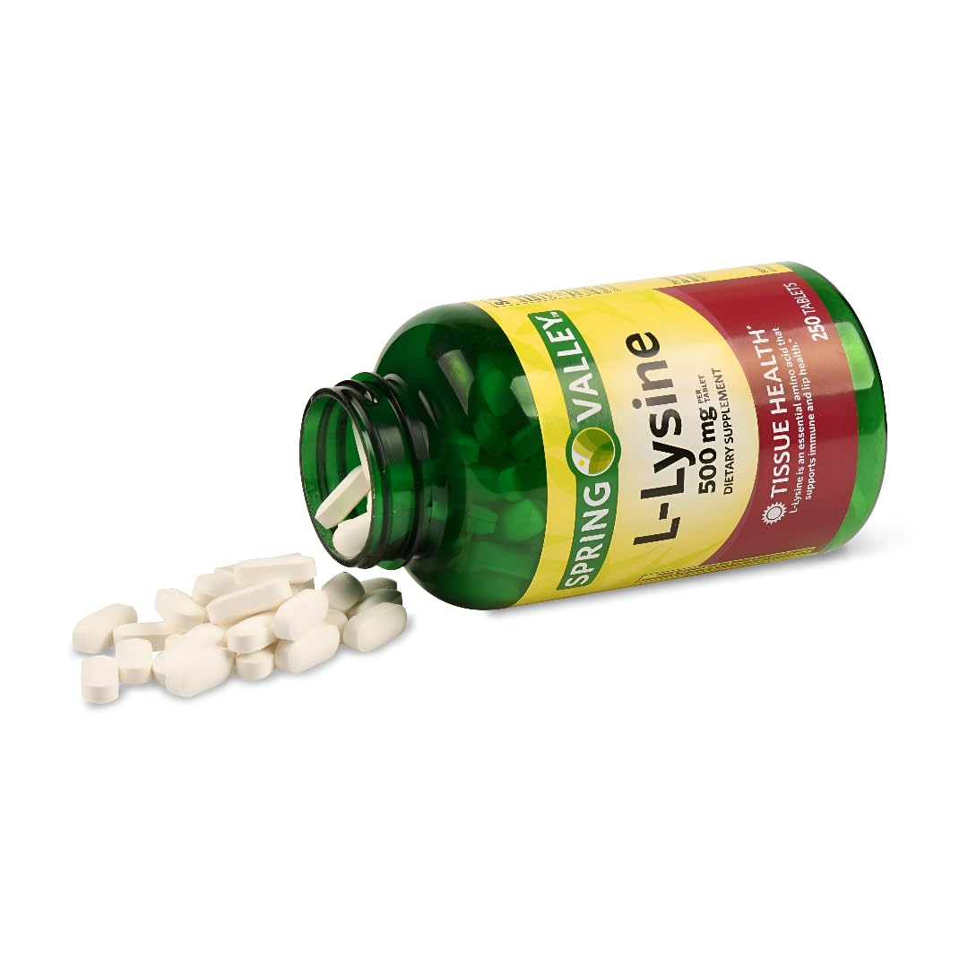 Spring Valley L-Lysine Softgels 250