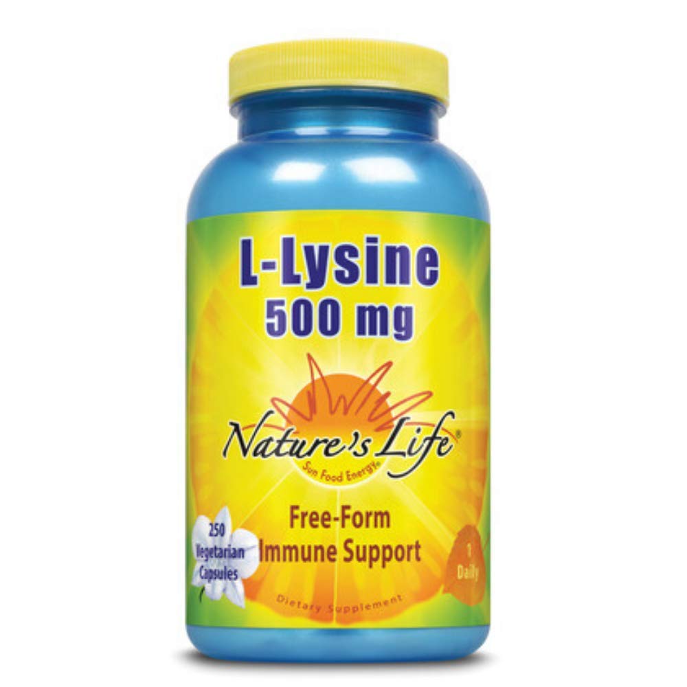 Nature's Life L-Lysine Capsules 250