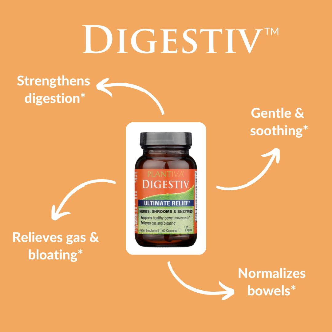 Plantiva Digestiv Capsule 60 Count