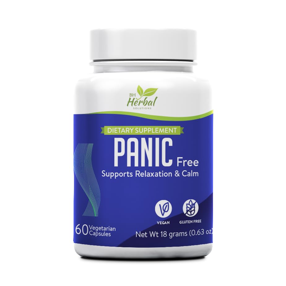 BH Herbal Solutions Panic Support Capsule 60 Count