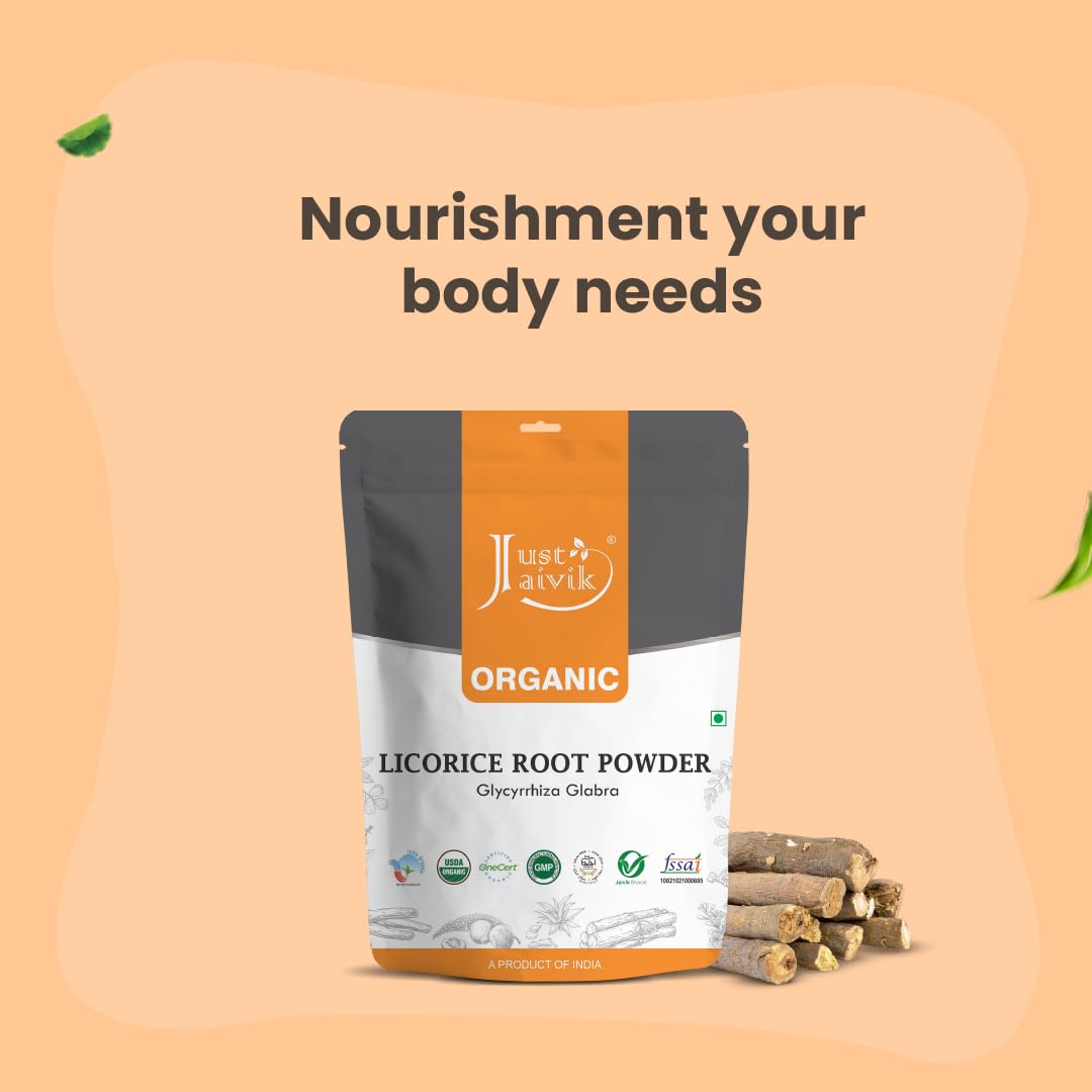 Just Jaivik Licorice Root Powder 8 oz