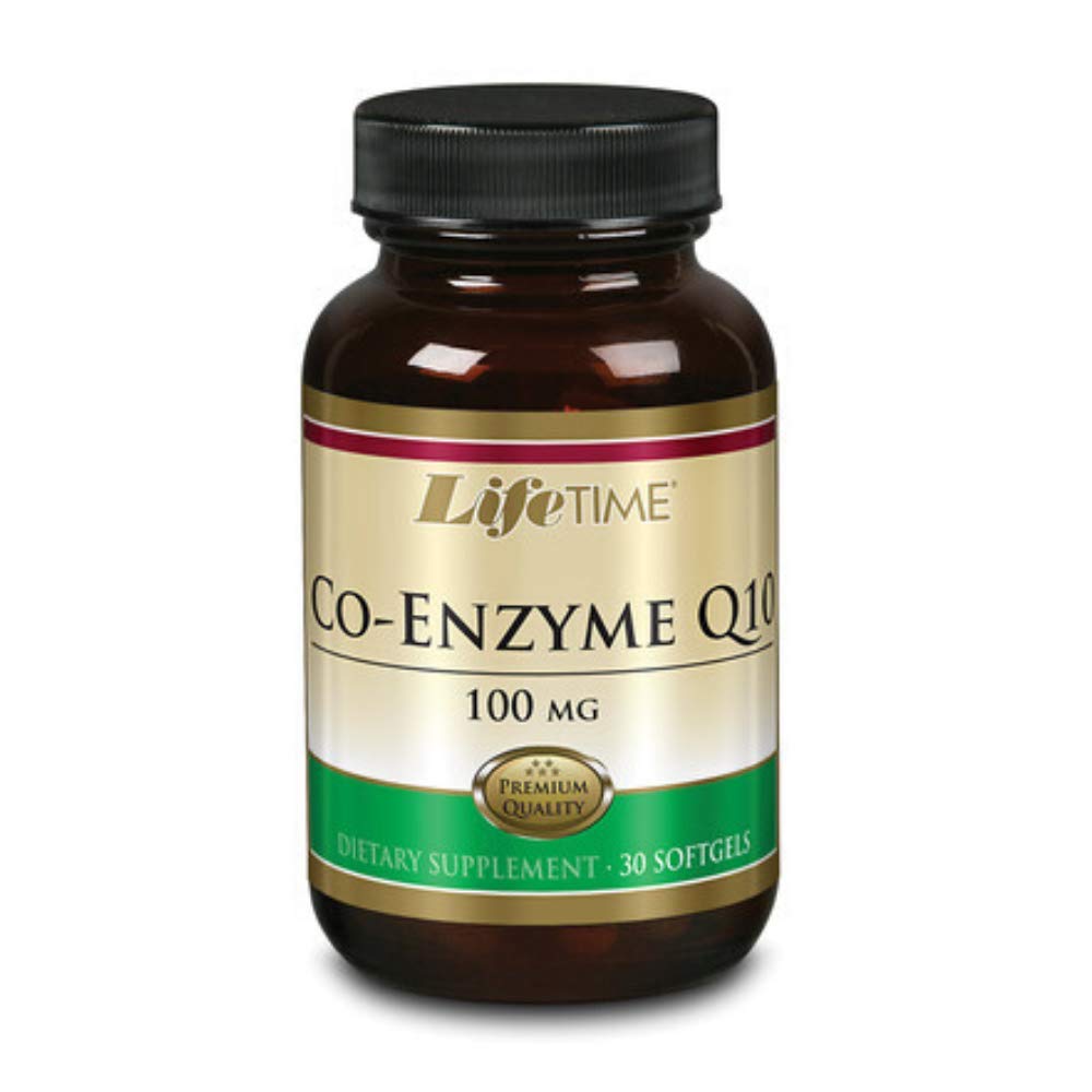 LIFETIME CoQ10 Softgel 100mg, 30 Count
