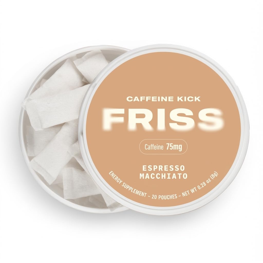 FRISS Caffeine Pouch Chewable 20 Count