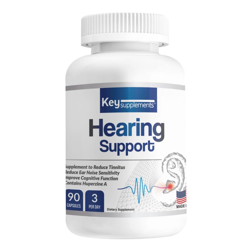 Keysupplement Key Supplements Hearing Support Capsules 90 Count