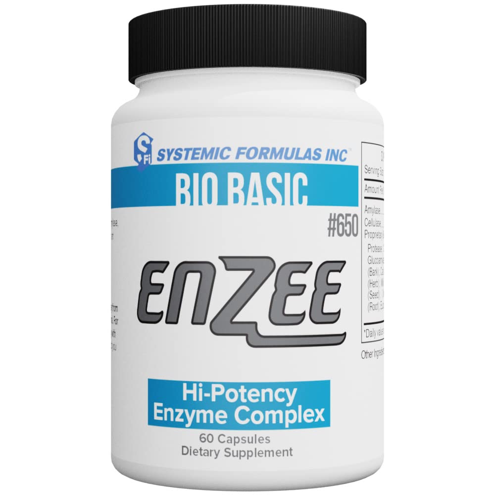 Systemic Formulas ENZEE Hi Potency Metabolizing Enzyme Complex Capsule 60