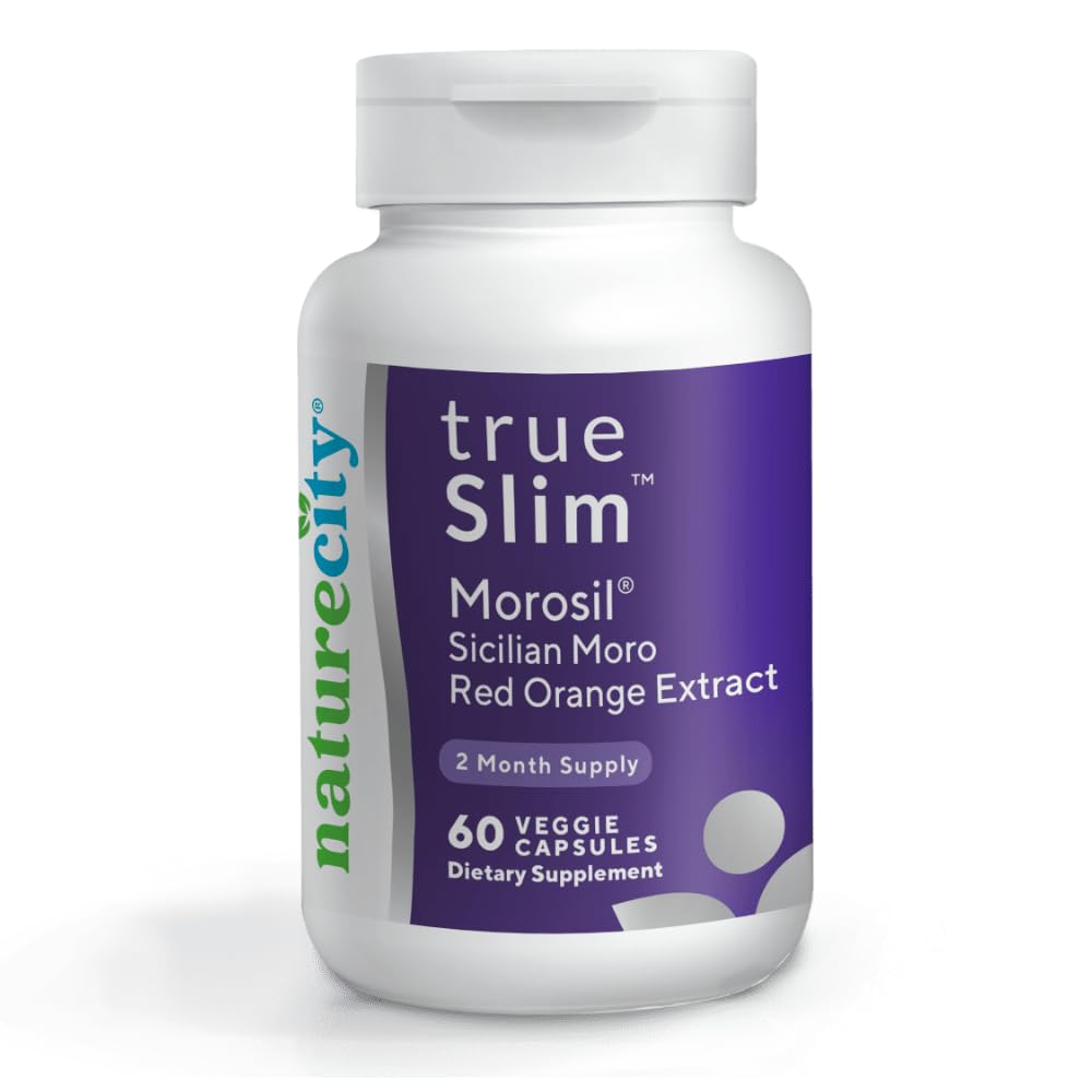 NatureCity True-Slim Morosil Weight Management Capsules, 60 Veggie Capsules