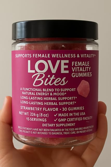 Generic Love Bites for Female Passion Gummies Chewable 30 Count