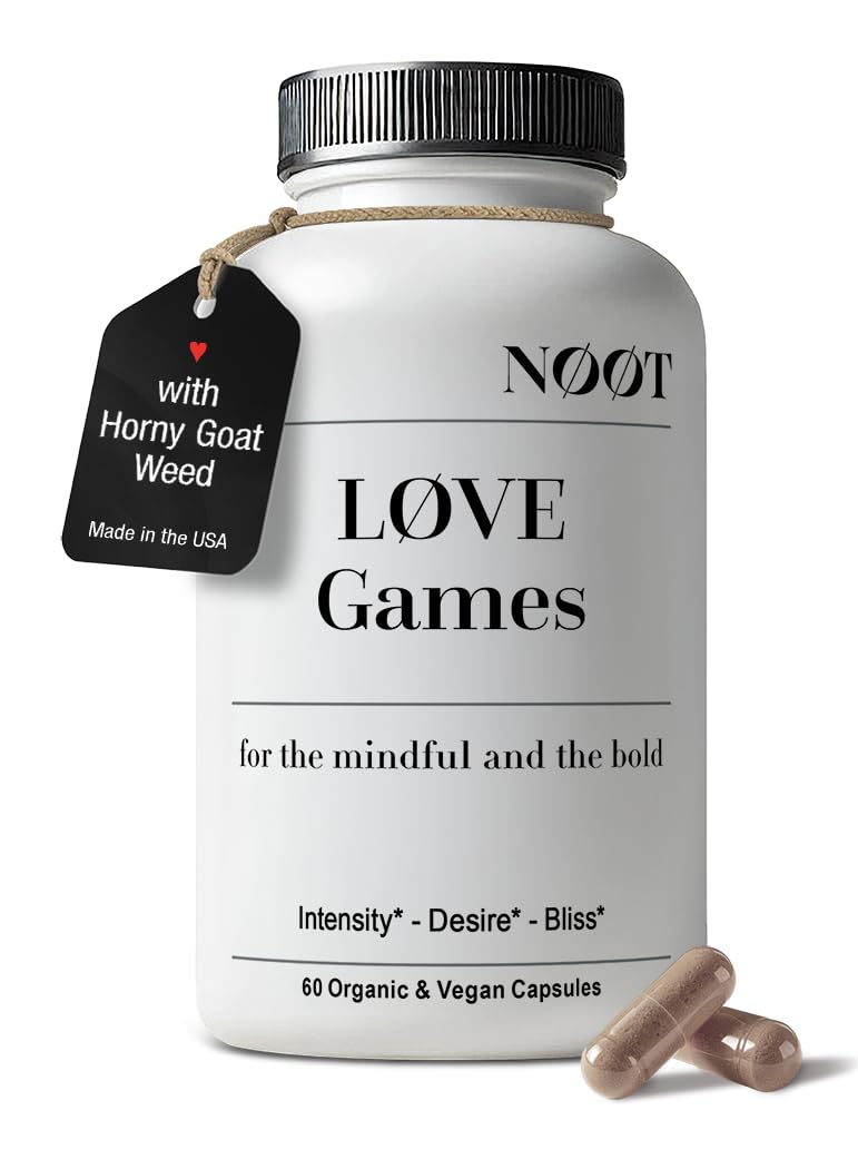 NØØT Love Game Libido Booster Capsules 60 Capsules