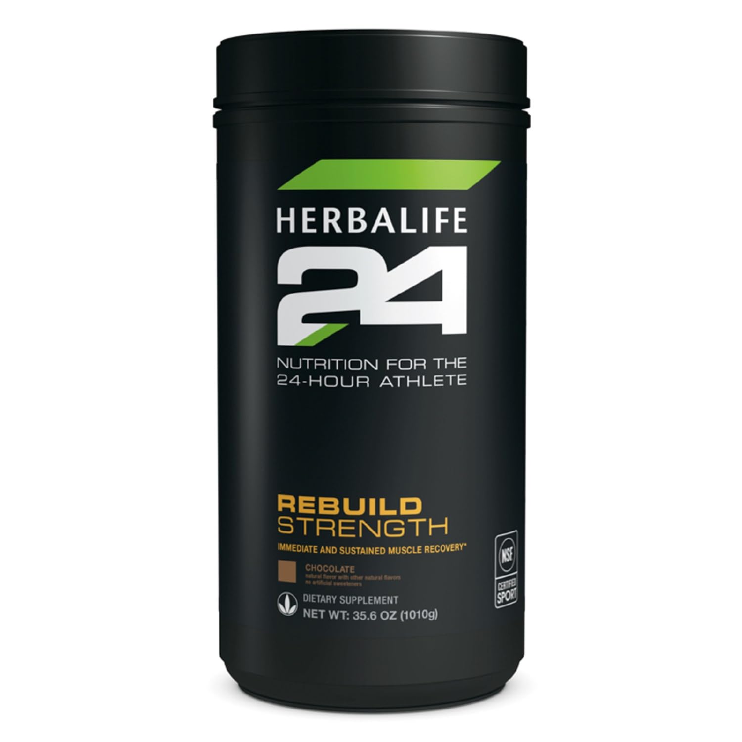Herbalife 24 Rebuild Strength Powder, Chocolate, 35.6 oz