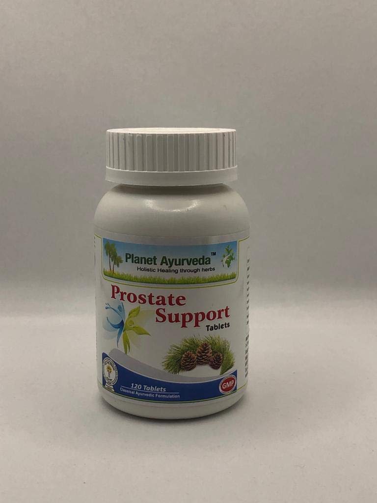Planet Ayurveda Prostate Support Tablets, 2 Bottles (120 Tablets per Bottle)