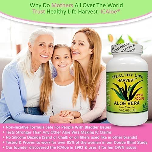 Healthy Life Harvest ICAloe Capsules 90 Count