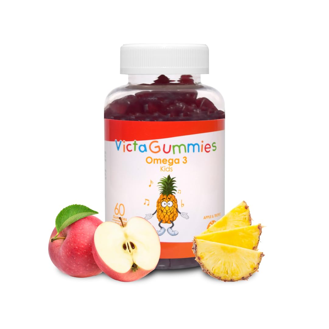 Dr. T VictaGummies Omega 3 Gummies, 60 Count