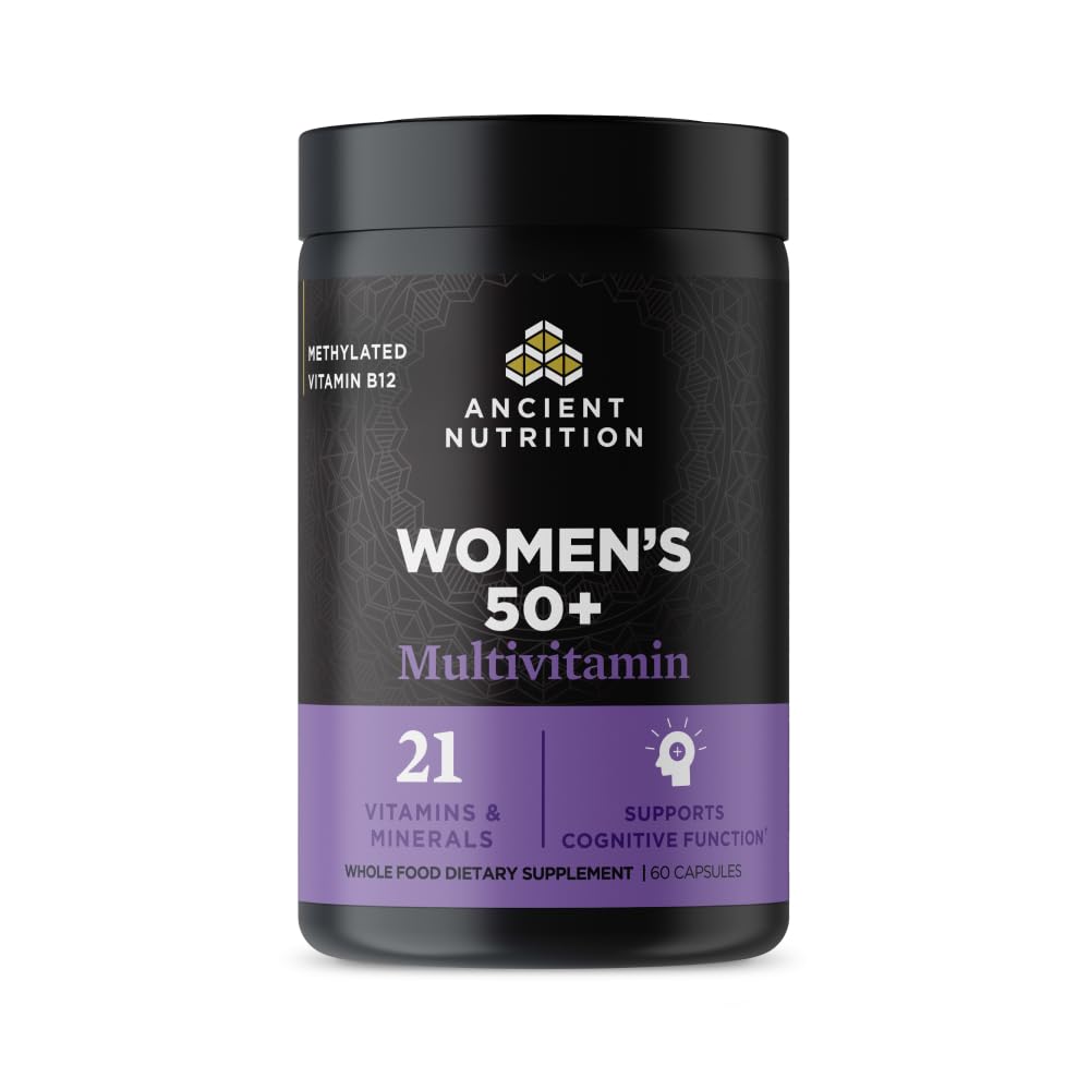 Ancient Nutrition Women’s 50+ Multivitamin Menopause Support Capsule 60 Count