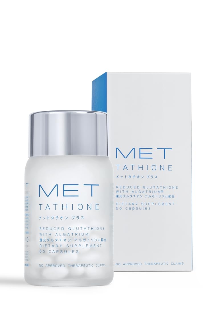Met tathione Soft Gel Glutathione Capsules with Algatrium, 60 Count