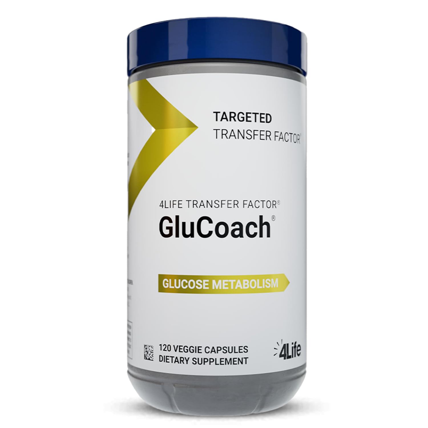 4Life Transfer Factor GluCoach Endocrine Gut Support Capsules, 120 Count