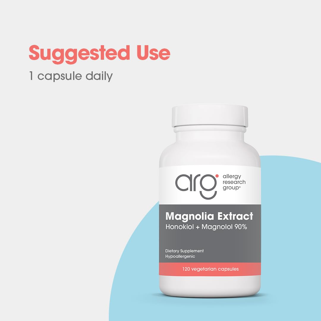 Allergy Research Group Magnolia Extract Capsule 120 Capsules