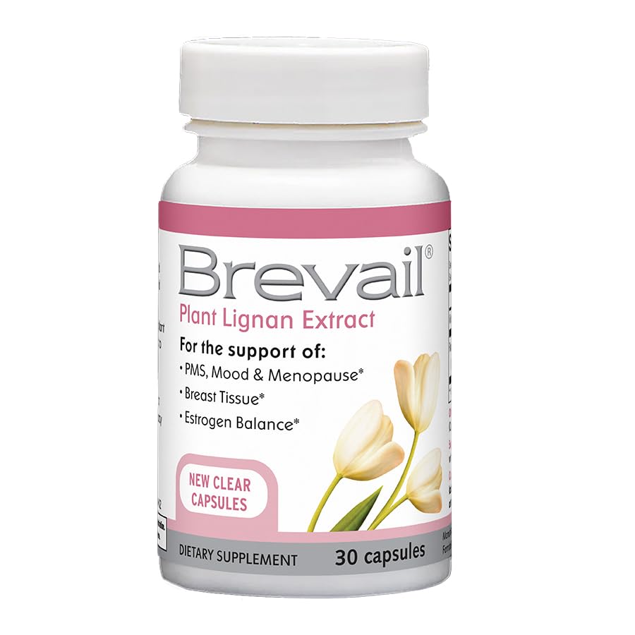 Barlean's Brevail Plant Lignan Extract Capsules 30 Count