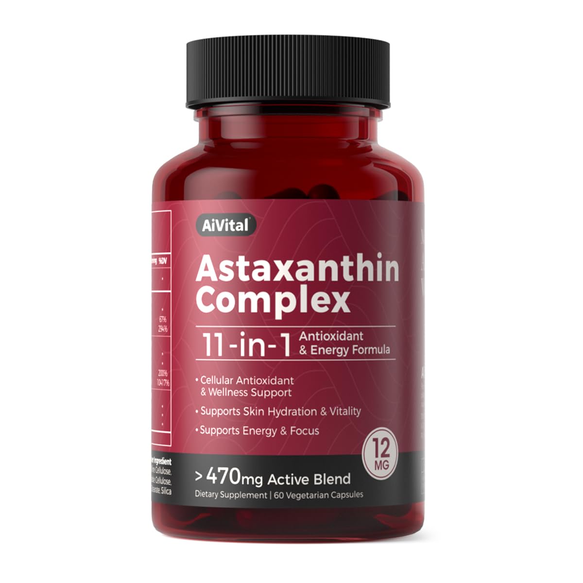 AiVital Astaxanthin 12mg Capsule, 60 Capsules