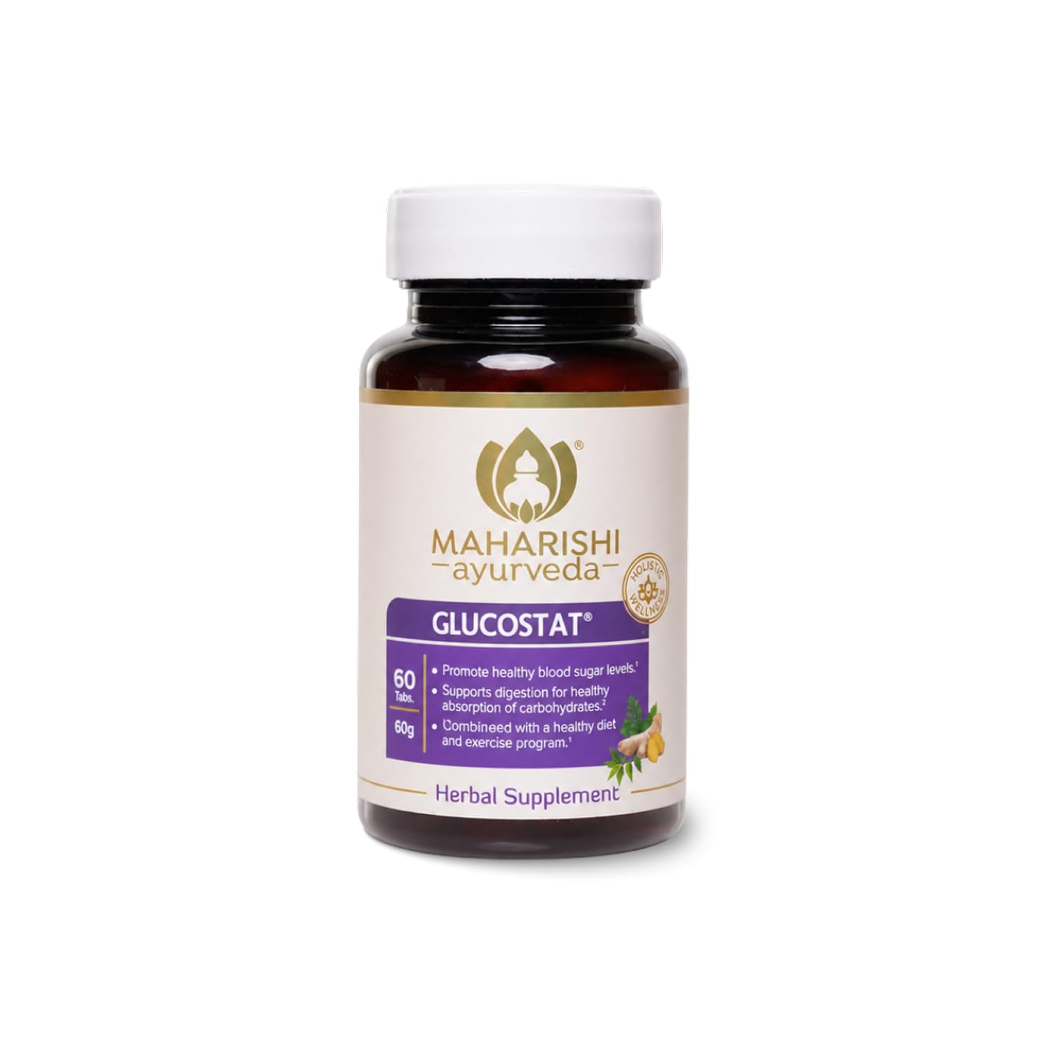 Maharishi Ayurveda Glucostat 1000 mg, 60 Tablets
