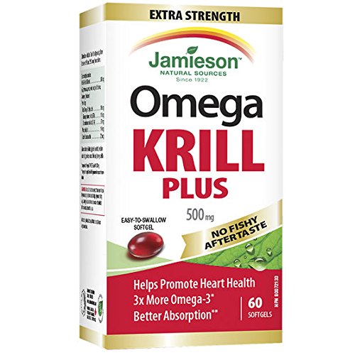 Jamieson Extra Strength Krill Plus Softgels 60