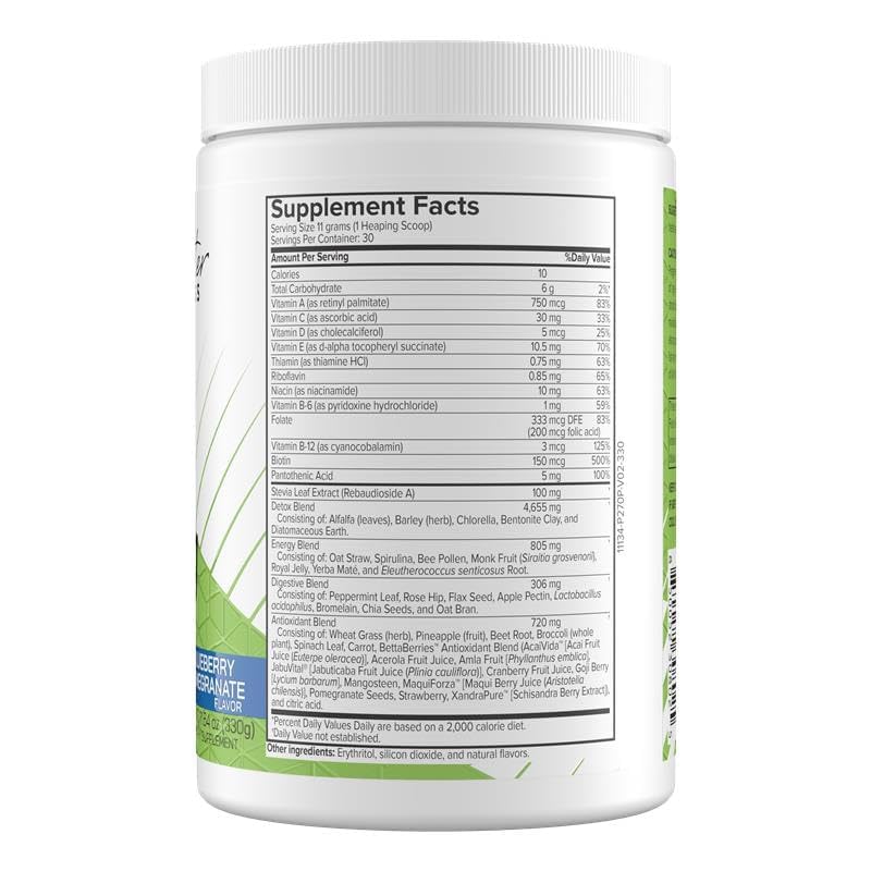 You Matter Wellness DetoxKing Powder, 11.64 oz – All-in-One Detox Cleanse with Probiotics, Fiber, Antioxidants & Digestive Enzymes – Full Body Detox & Digestive Support