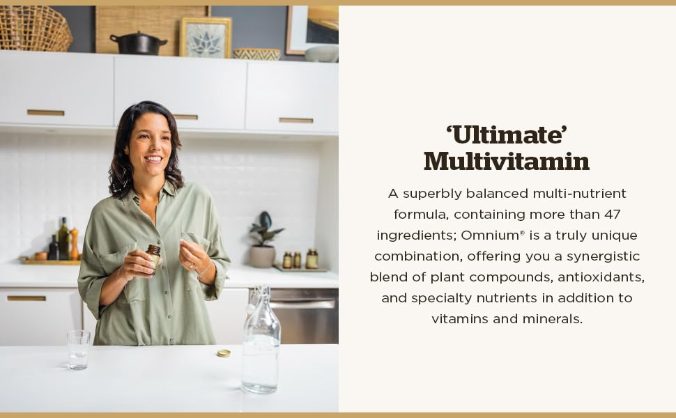 Solgar Omnium Phytonutrient Complex + Multi-Vitamin & Mineral Formula 90 Tablets