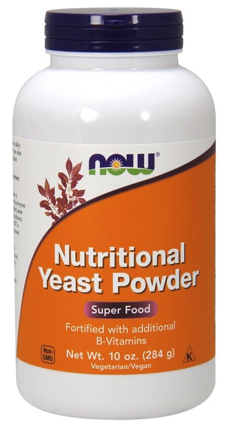 NOW Nutritional Yeast Powder 10 Ounce