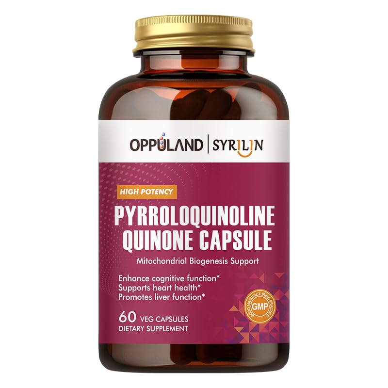 oppuland Pyrroloquinoline Quinone-PQQ Supplement 20 mg Capsule 60 Capsules