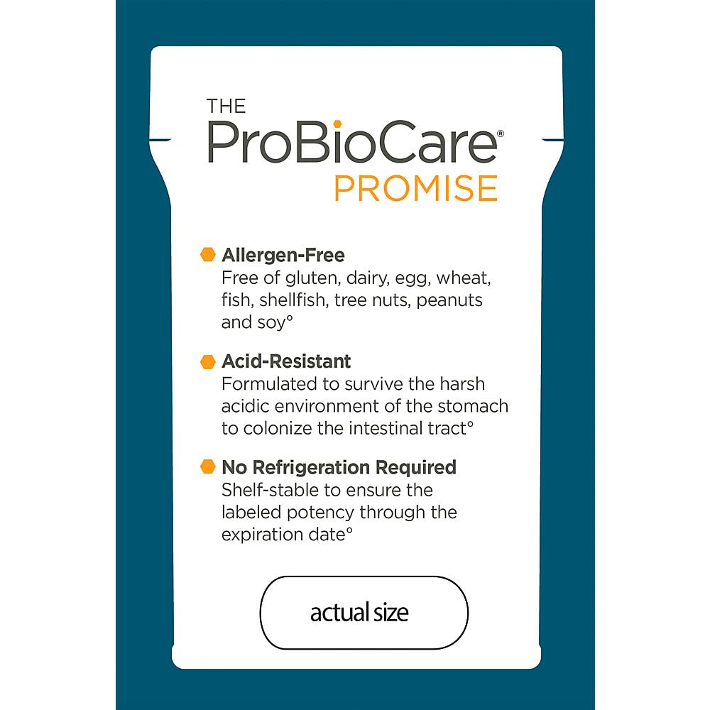 ProBioCare MenaTMs Once Daily Probiotic for Digestive Health 100 Billion CFU Probiotics 30 Capsules