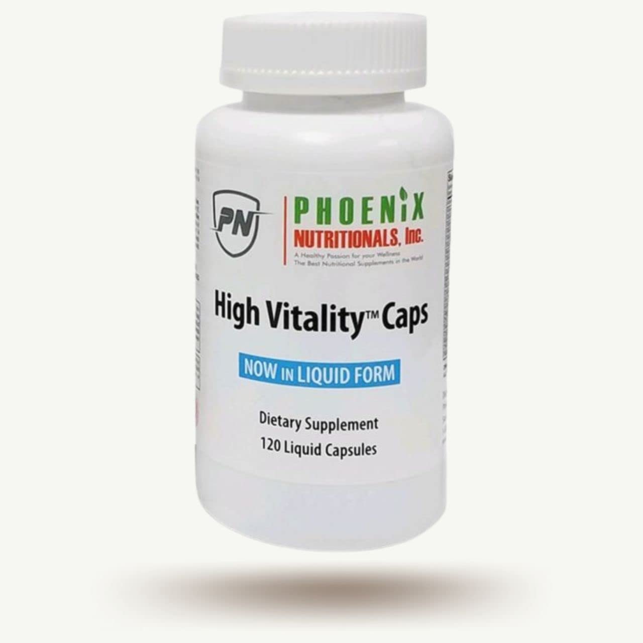 Phoenix Nutritionals High Vitality Multivitamin and Mineral Full Spectrum 120 Capsules
