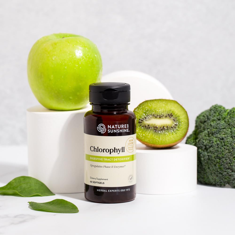 Nature's Sunshine Chlorophyll Capsules 60 Count