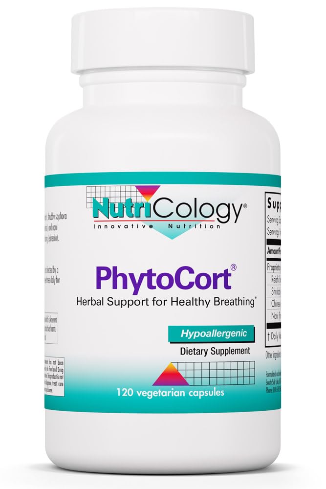 Nutricology PhytoCort Supplement Capsule 120 Count