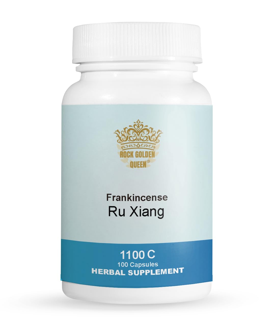 Rock Golden Queen Ru Xiang Frankincense Capsules, 100 Capsules