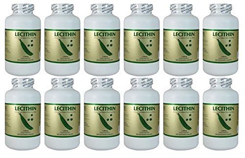 Unknown Lecithin 1200mg Softgels, 300 Softgels