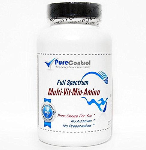 PureControl Supplements Full Spectrum Multi-VIT-Min-Amino Vitamins Minerals Amino Acids 200 Capsules