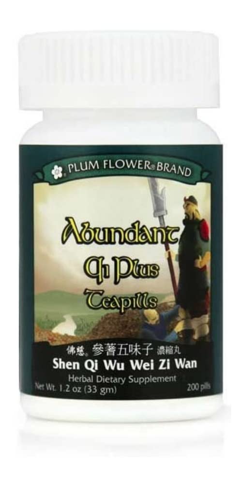 Plum Flower Abundant Qi Plus Teapills Shen Qi Wu Wei Zi Wan Tablet, 1 Tablet