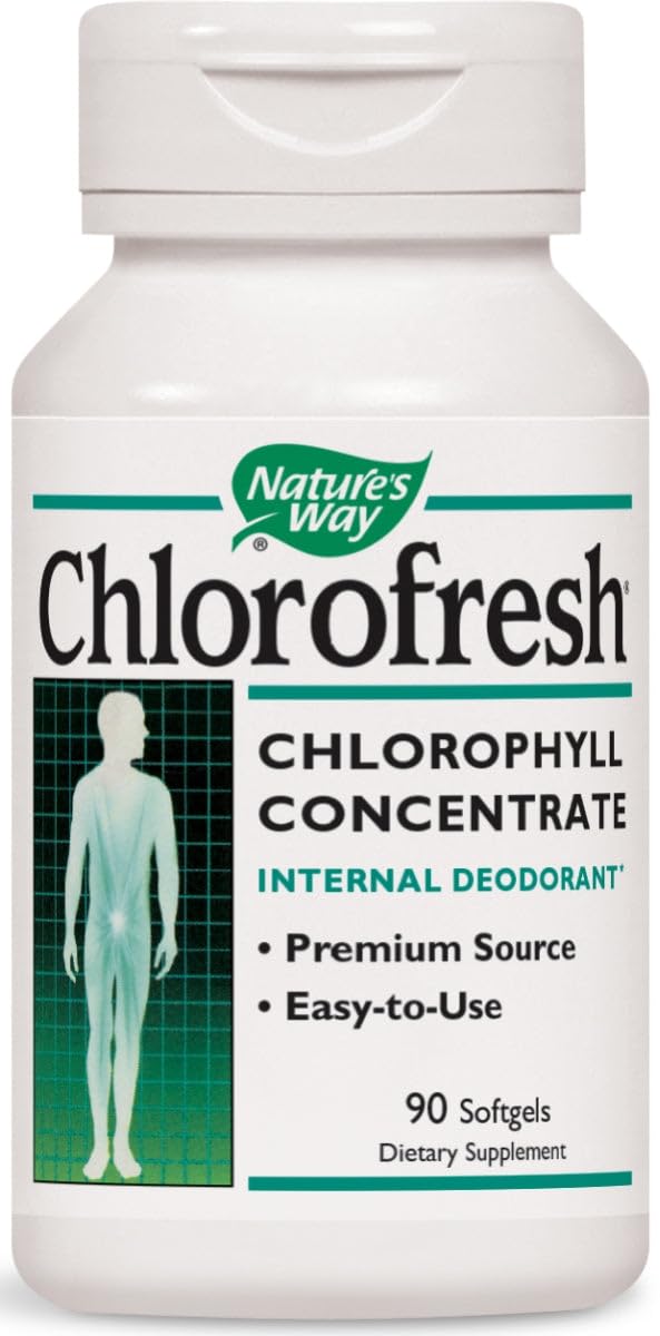Nature's Way Chlorofresh Internal Deod Softgel 1 Count