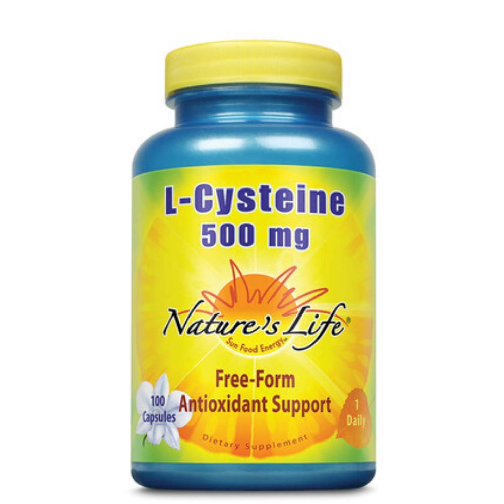 Nature's Life L-Cysteine Capsules 100 Count