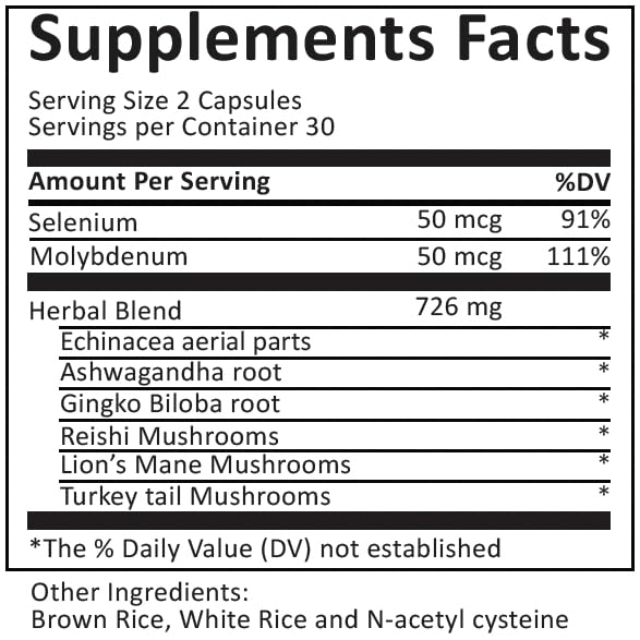 nutri-brain Memory Boosting Productivity & Focus Brain Health Mental Clarity Supplement with Electrocide Capsule 60 Capsules