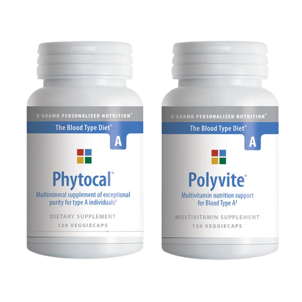 D'Adamo Personalized Nutrition Optimal Health Stack 120 Capsules