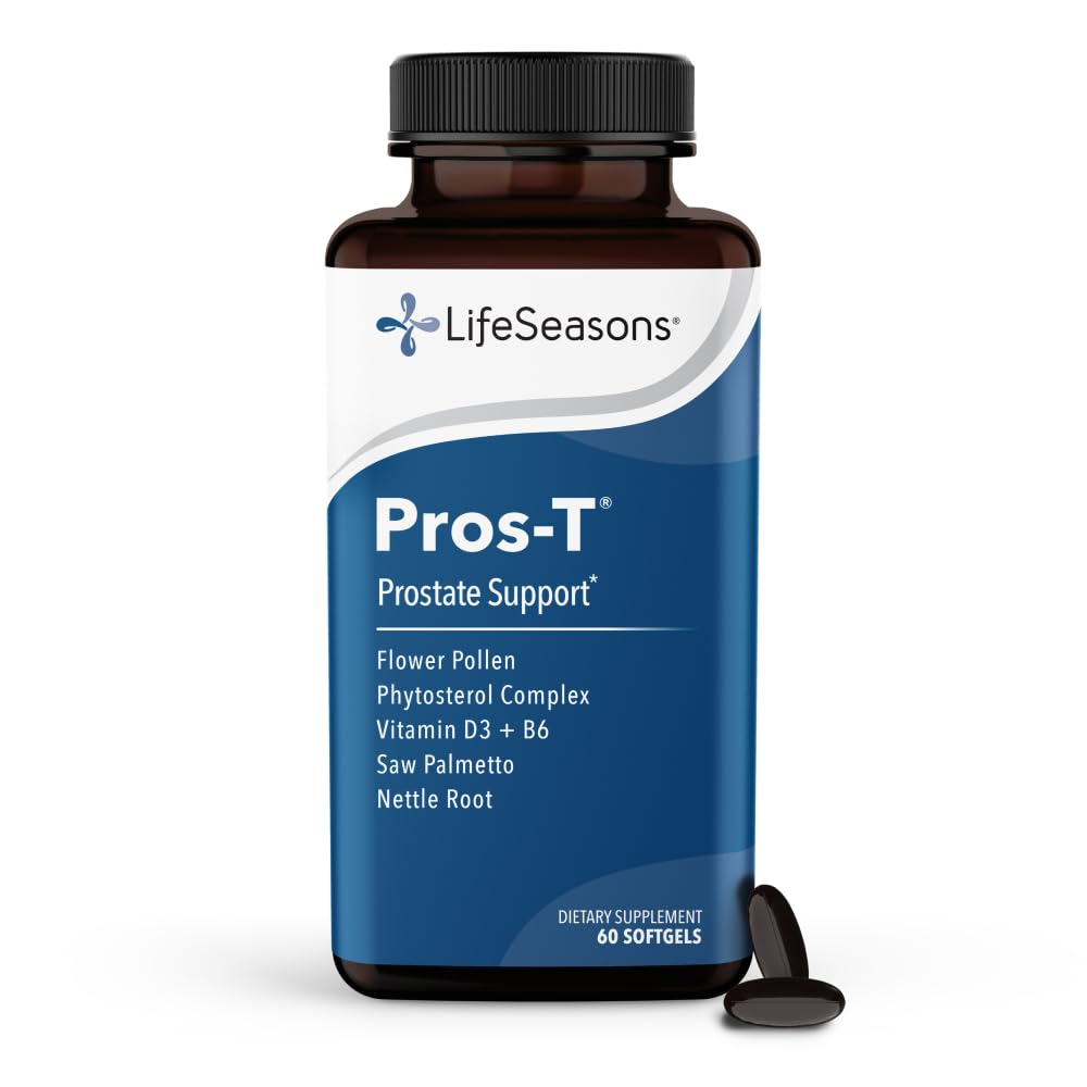 LifeSeasons Pros-T Prostate Support Supplement Softgel 60 Count