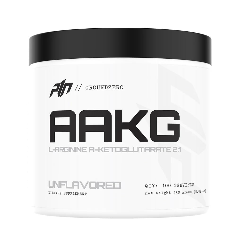 Project #1 AAKG Pre-Workout Supplement L-Arginine A-Ketoglutarate Powder 8.82 Ounce